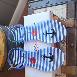 KATY PERRY Geli Blue Anchor Size 10